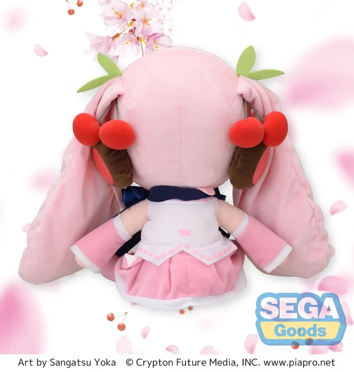 Sega Interactive Preciality SP Plush Hatsune Miku: Sakura Miku - Image 2