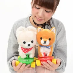 Amuse Mameshiba San Kyodai Melody Skateboard Dog Plush Collection