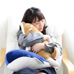 LivHeart Premium Nemu Nemu Animals Hug Pillows