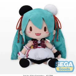 Sega Interactive Hatsune Miku Panda Manju Ver. Fluffy Plush (XL)
