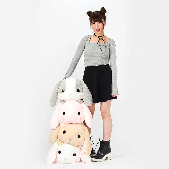 Amuse Pote Usa Loppy Tsumikko Rabbit Plush Collection (Big) - Image 21