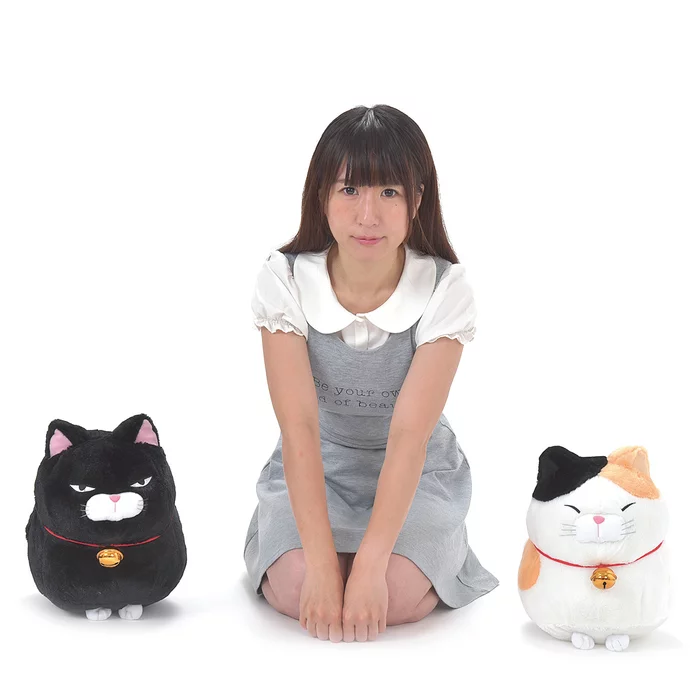 Amuse Hige Manjyu Kuromame Fuku Cat Plush Collection (Big) - Image 18