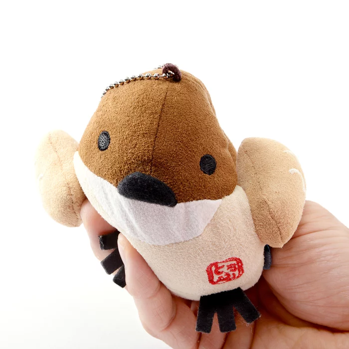 Hannari Tofu Sparrow Mini Plush - Image 7