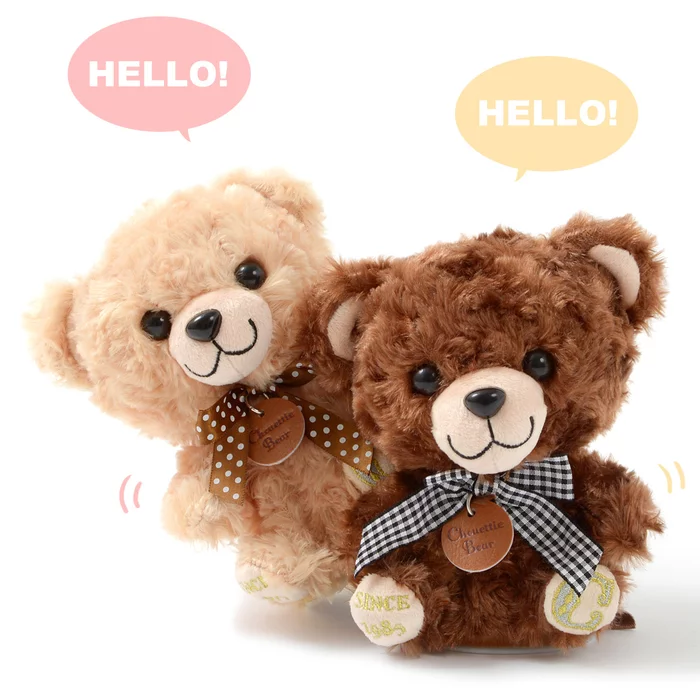 YAMANI CO.,LTD Chouettie Bear Talking Plush Collection