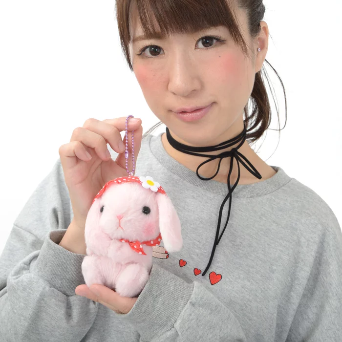 Amuse Pote Usa Loppy Zukin Rabbit Plush Collection (Ball Chain) - Image 22
