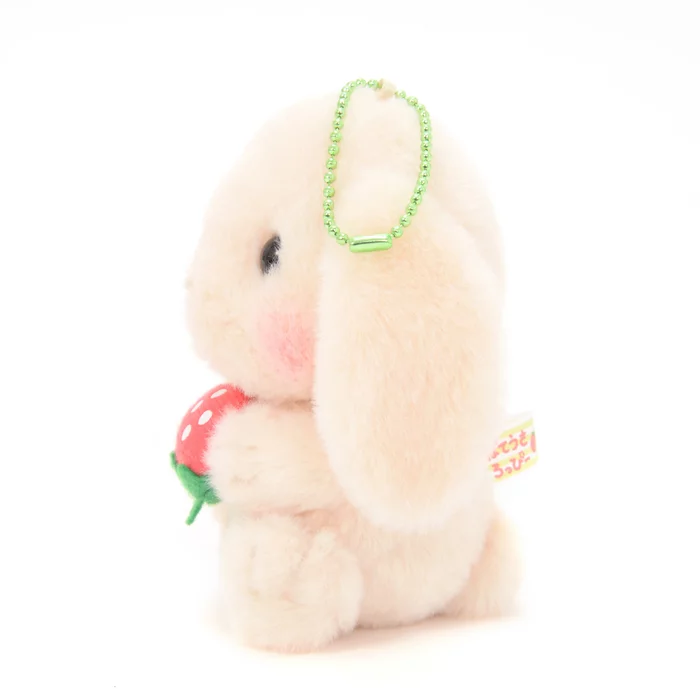 Amuse Pote Usa Loppy Strawberry Plush Collection (Ball Chain) - Image 17