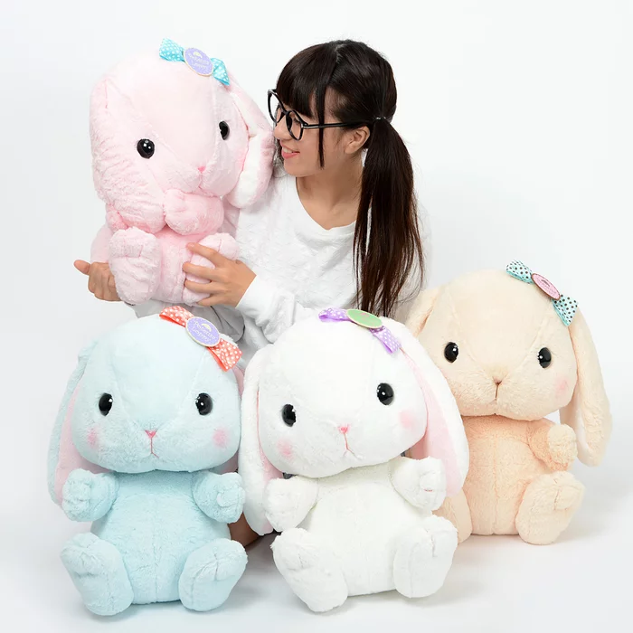 Amuse Pote Usa Loppy Sugar 2 Rabbit Plush Collection (Big) - Image 2