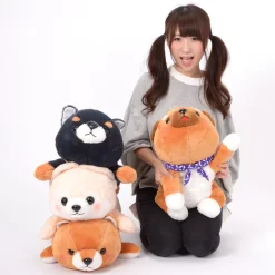 Amuse Mameshiba San Kyodai Deshi To Nesoberi Vol. 2 Dog Plush Collection (Big)
