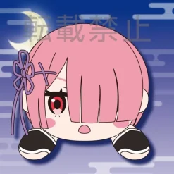 Mega Jumbo Lying Down Plush Re:Zero -Starting Life In Another World- Ram: Ninja Ver.