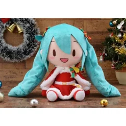Sega Interactive Fluffy Plush Hatsune Miku: Christmas 2019