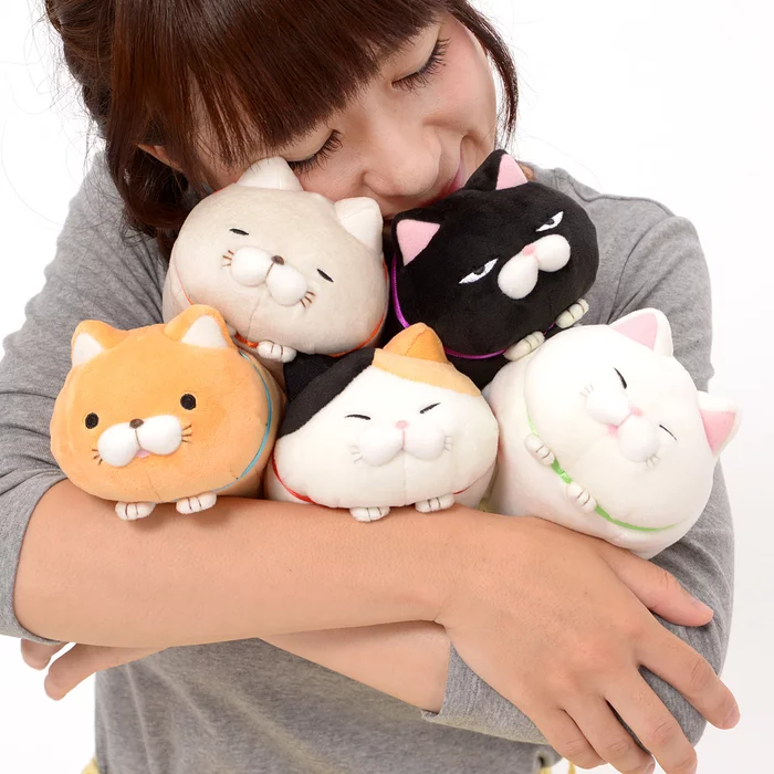 Amuse Tsumeru! Mochikko Hige Manjyu Cat Plush Collection (Standard) - Image 3