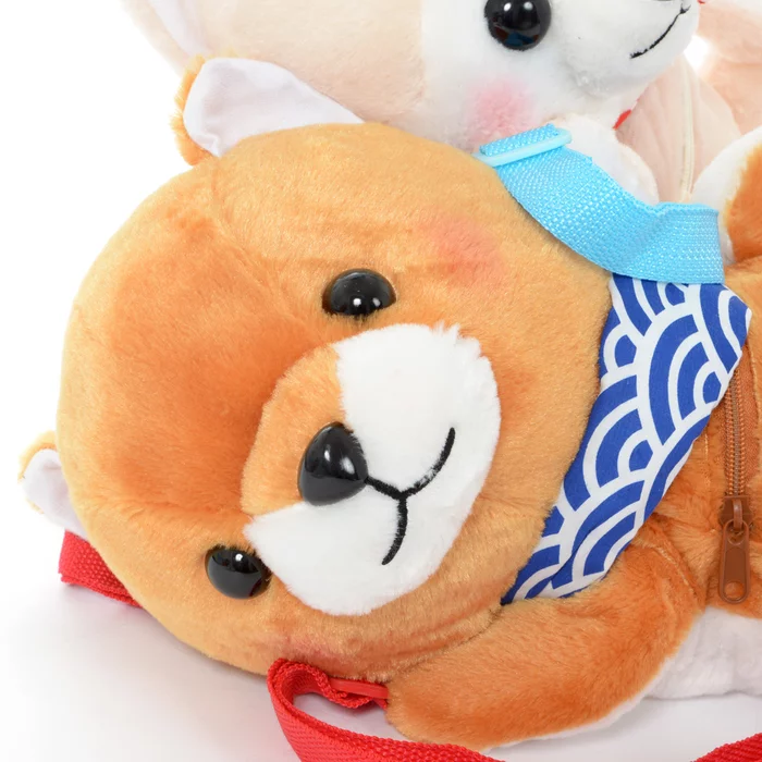 Amuse Mameshiba San Kyodai Dog Backpacks - Image 8