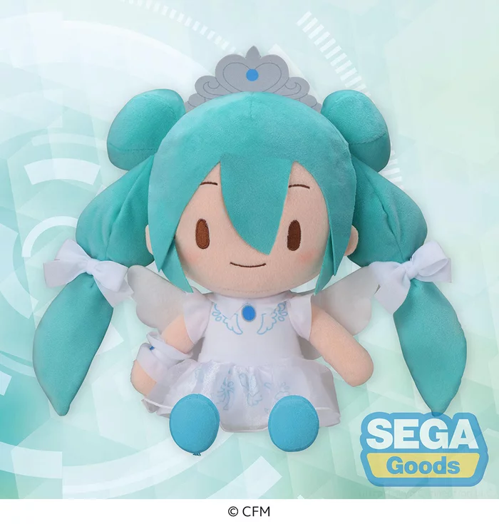 Sega Interactive SP Fluffy Plush Hatsune Miku: Hatsune Miku 15th Anniversary Ver.