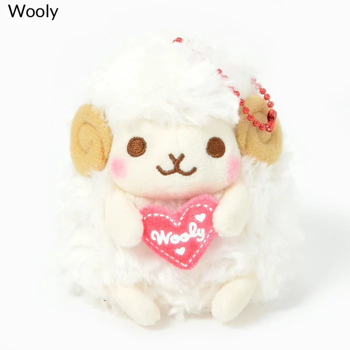 Amuse Heartful Girly Wooly Sheep Plush Collection (Ball Chain) - Image 2