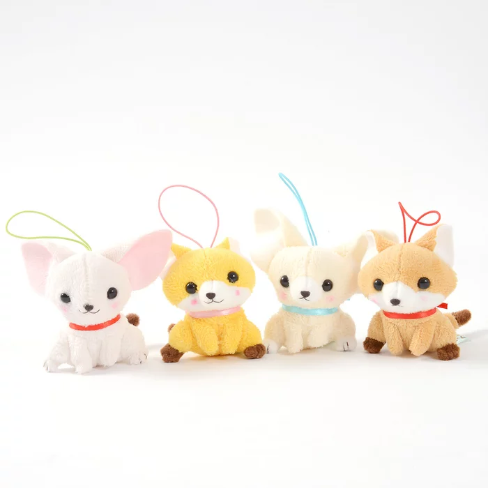 Amuse Feneky The Fennec Fox Osuwari Plush Collection (Mini Strap)