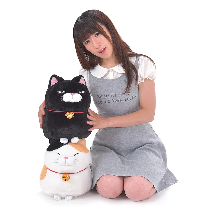 Amuse Hige Manjyu Kuromame Fuku Cat Plush Collection (Big) - Image 20