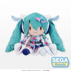 Sega Interactive Hatsune Miku Magical Mirai 2020 Winter Festival Fluffy Plush (L)