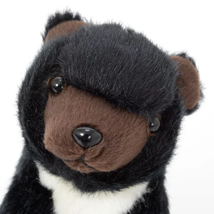 Japanese Animal Plush: Asian Black Bear - Image 5