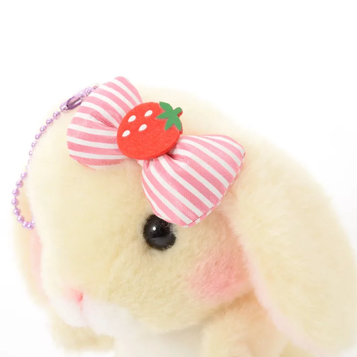 Amuse Pote Usa Loppy Strawberry Plush Collection (Ball Chain) - Image 19