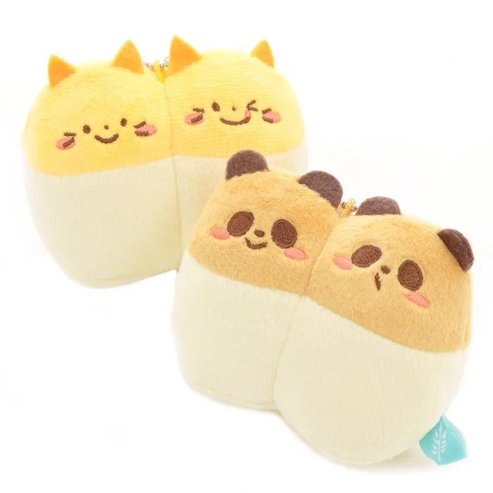Chigiri Panda Twin Ball Chain Plush Collection - Image 2