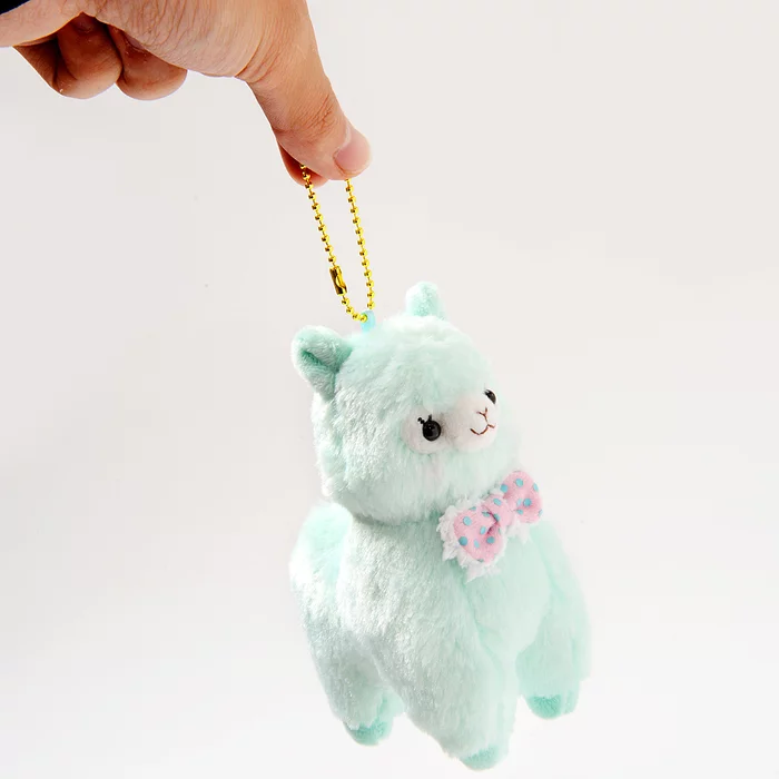 Amuse Alpacasso Mokomoko Ribbon Alpaca Plush Collection (Ball Chain) - Image 9