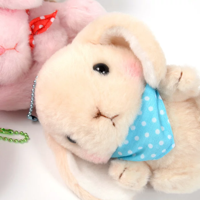 Amuse Pote Usa Loppy Zukin Rabbit Plush Collection (Ball Chain) - Image 9