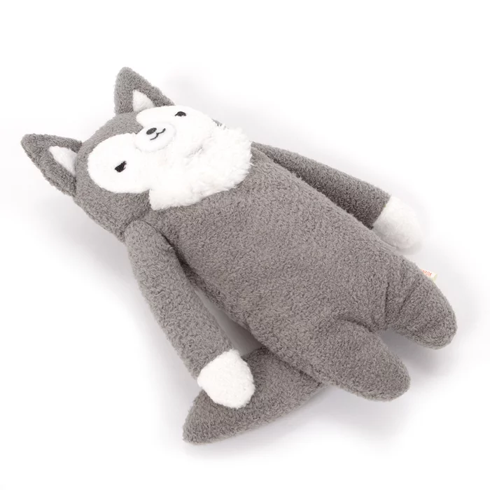 Fumofumo-san Dark Gray Rufu Plush (Medium) - Image 4