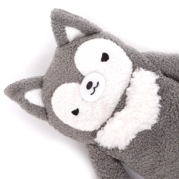 Fumofumo-san Dark Gray Rufu Plush (Medium) - Image 5