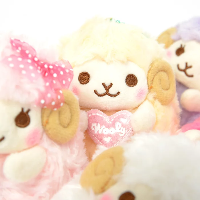 Amuse Heartful Girly Wooly Sheep Plush Collection (Ball Chain) - Image 9
