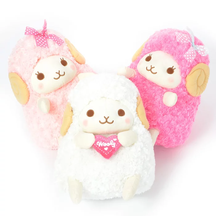 Amuse Heartful Girly Wooly Sheep Plush Collection (Big)
