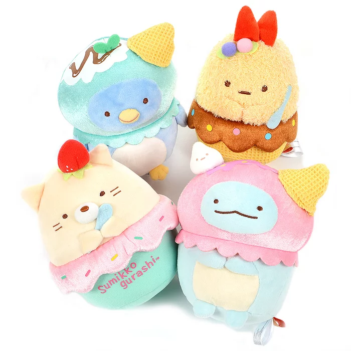 San-X Sumikko Gurashi Ice Cream Delivery Overseas Limited Ver. Plush Collection