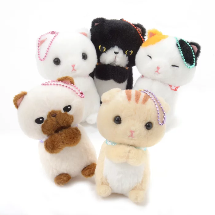 Amuse Onedari Munchkin Cat Plush Collection (Ball Chain)