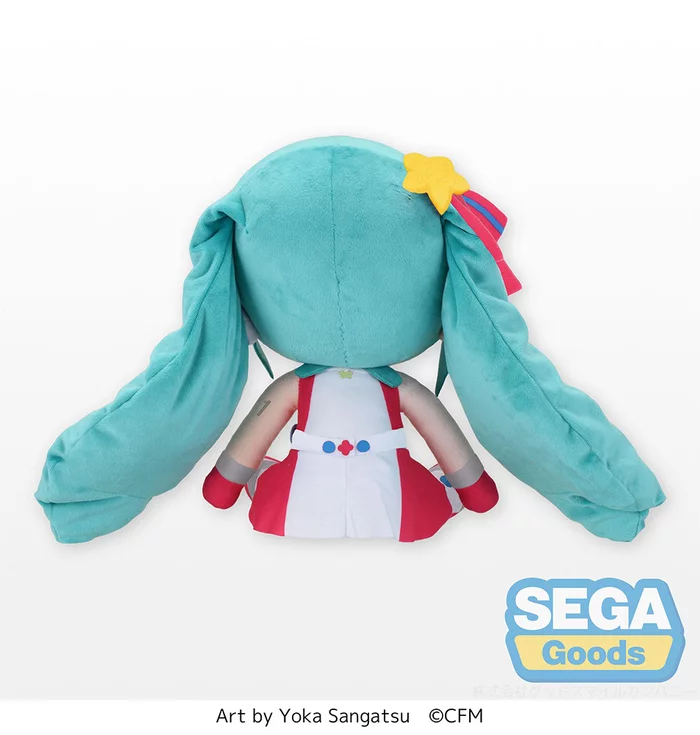 Sega Interactive Hatsune Miku Magical Mirai 10th Anniversary Fluffy Large Plush - Image 4