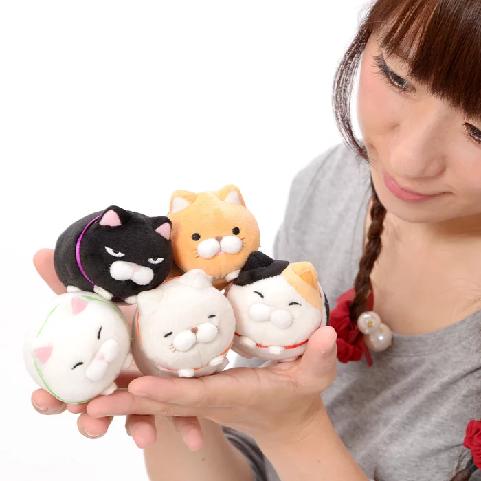 Amuse Tsumeru! Mochikko Hige Manjyu Cat Plush Collection (Mascot) - Image 3