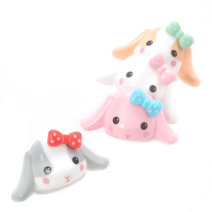 Amuse Pote Usa Loppy Rabbit Face Clips - Image 9