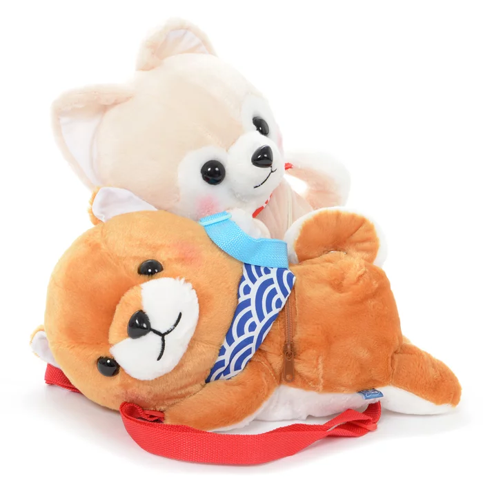 Amuse Mameshiba San Kyodai Dog Backpacks - Image 7