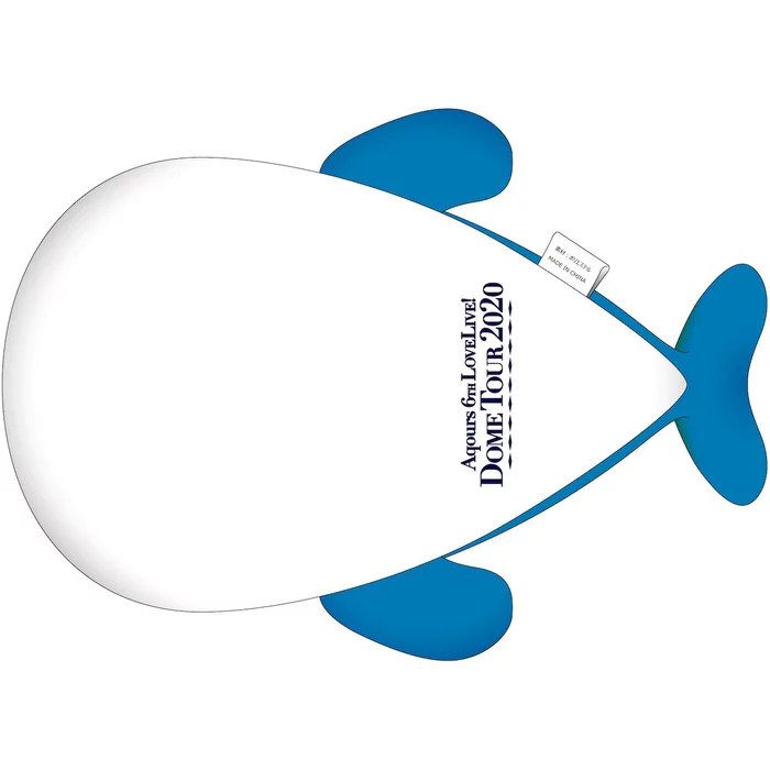 Bandai Namco Filmworks Aqours 6th LOVELIVE! Dome Tour 2020 Whale Plush ~SECOND HOME STAGE~ - Image 2