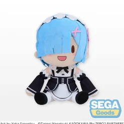 Sega Interactive Fuwapuchi Re:Zero -Starting Life In Another World- Rem Large Plush