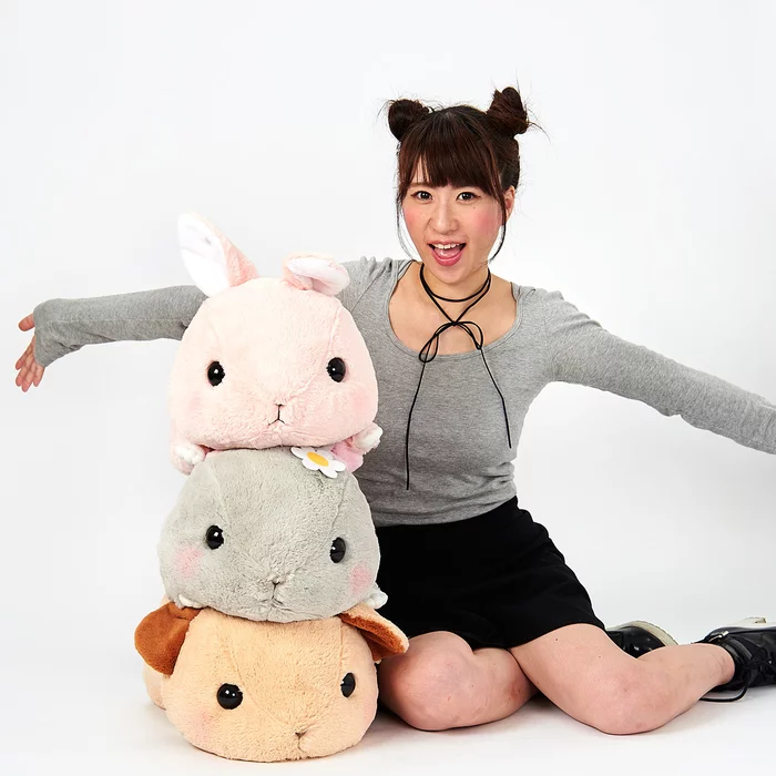 Amuse Pote Usa Loppy Tsumikko Rabbit Plush Collection (Big) - Image 17