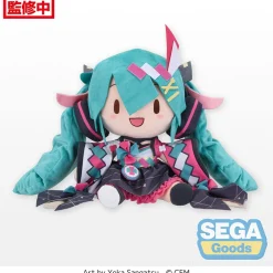 Sega Interactive Hatsune Miku: Magical Mirai 2020 Summer Festival Ver. Fluffy Plush (L)