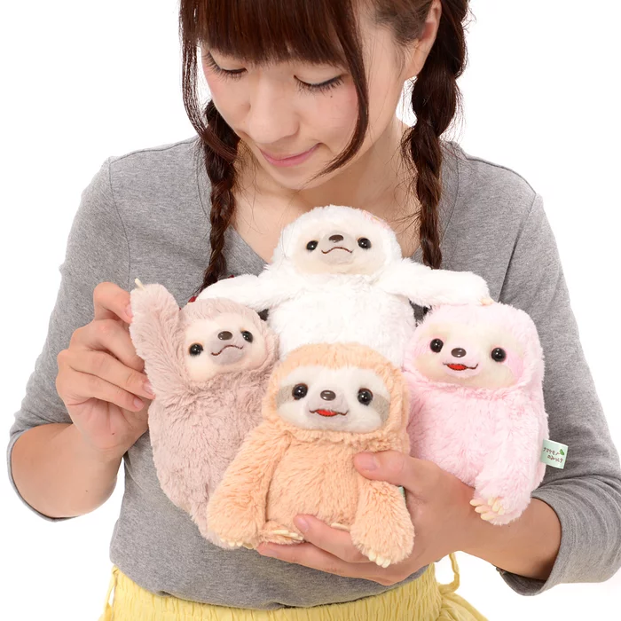 Amuse Namakemono No Mikke & Friends Sloth Plush Collection (Standard) - Image 2