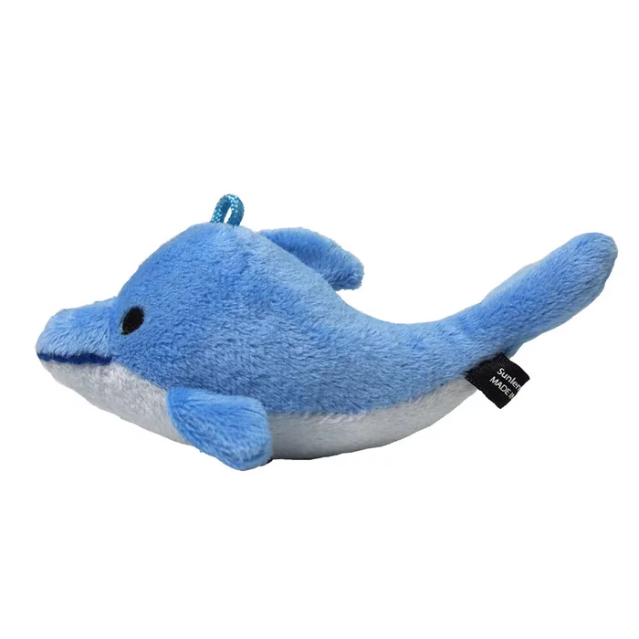 Fluffies Dolphin Keychain Plushies - Image 7