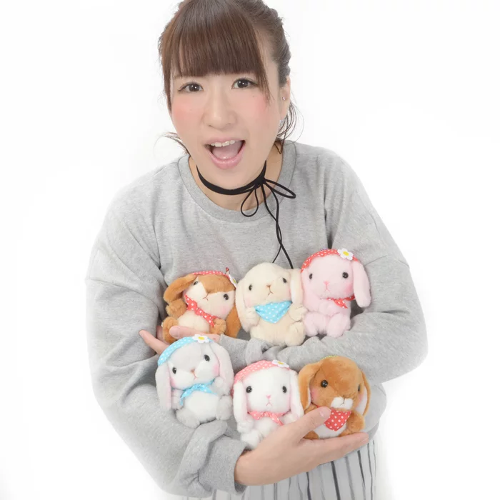 Amuse Pote Usa Loppy Zukin Rabbit Plush Collection (Ball Chain) - Image 16