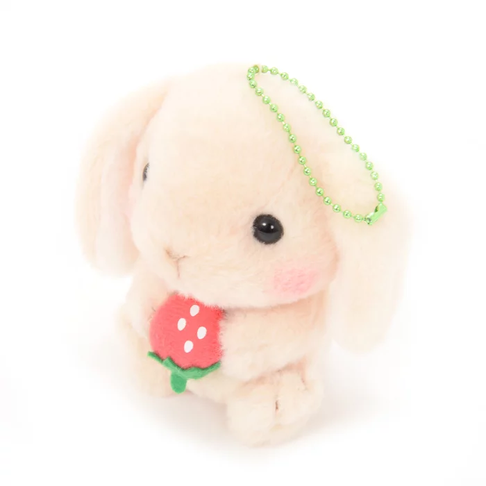 Amuse Pote Usa Loppy Strawberry Plush Collection (Ball Chain) - Image 16