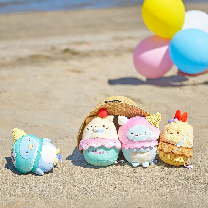 San-X Sumikko Gurashi Ice Cream Delivery Overseas Limited Ver. Plush Collection - Image 19