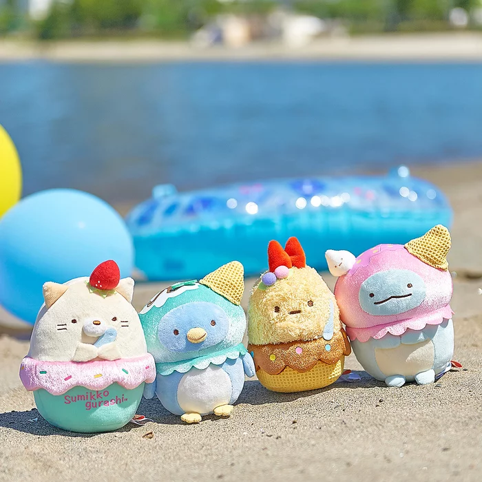 San-X Sumikko Gurashi Ice Cream Delivery Overseas Limited Ver. Plush Collection - Image 2