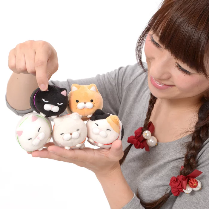 Amuse Tsumeru! Mochikko Hige Manjyu Cat Plush Collection (Mascot) - Image 10