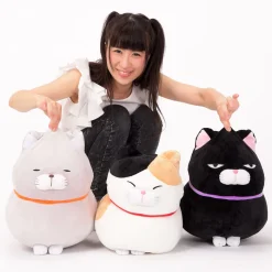 Amuse Hige Manjyu Mochikko Cat Plush Collection (Big)