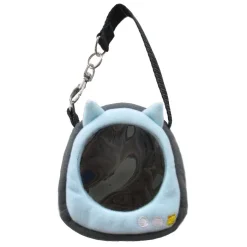 Neko-dango Osan-Pouch Light Blue Cat Carrying Case