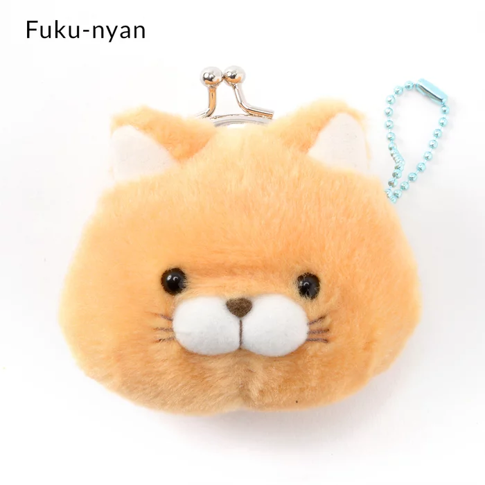 Amuse Hige Manjyu Cat Plush Mini Coin Pouches - Image 6